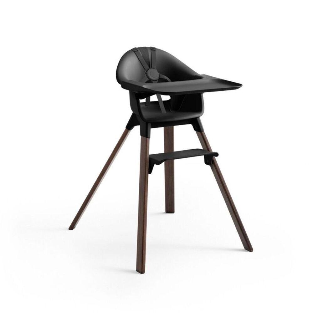 Stokke -  Clikk High Chair All-in-One with Tray & Har Brown